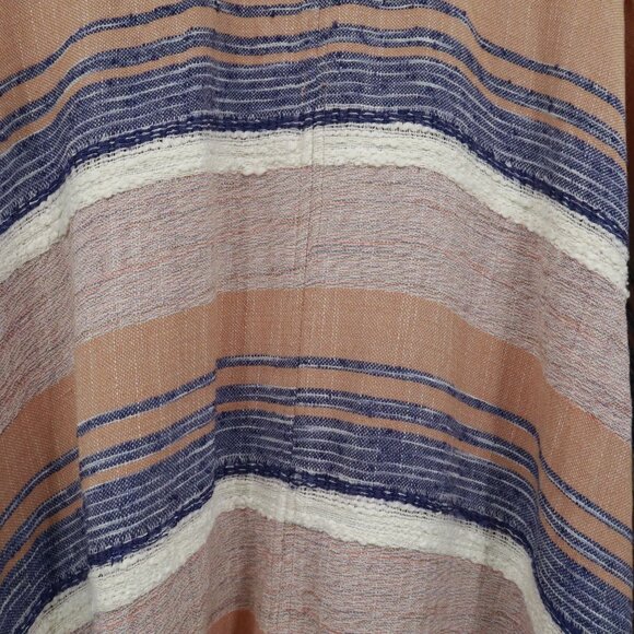 Elevenses Shoreline Kimono Cardigan Womens XS/S Peach Boho Western Beach Coastal - Picture 15 of 16